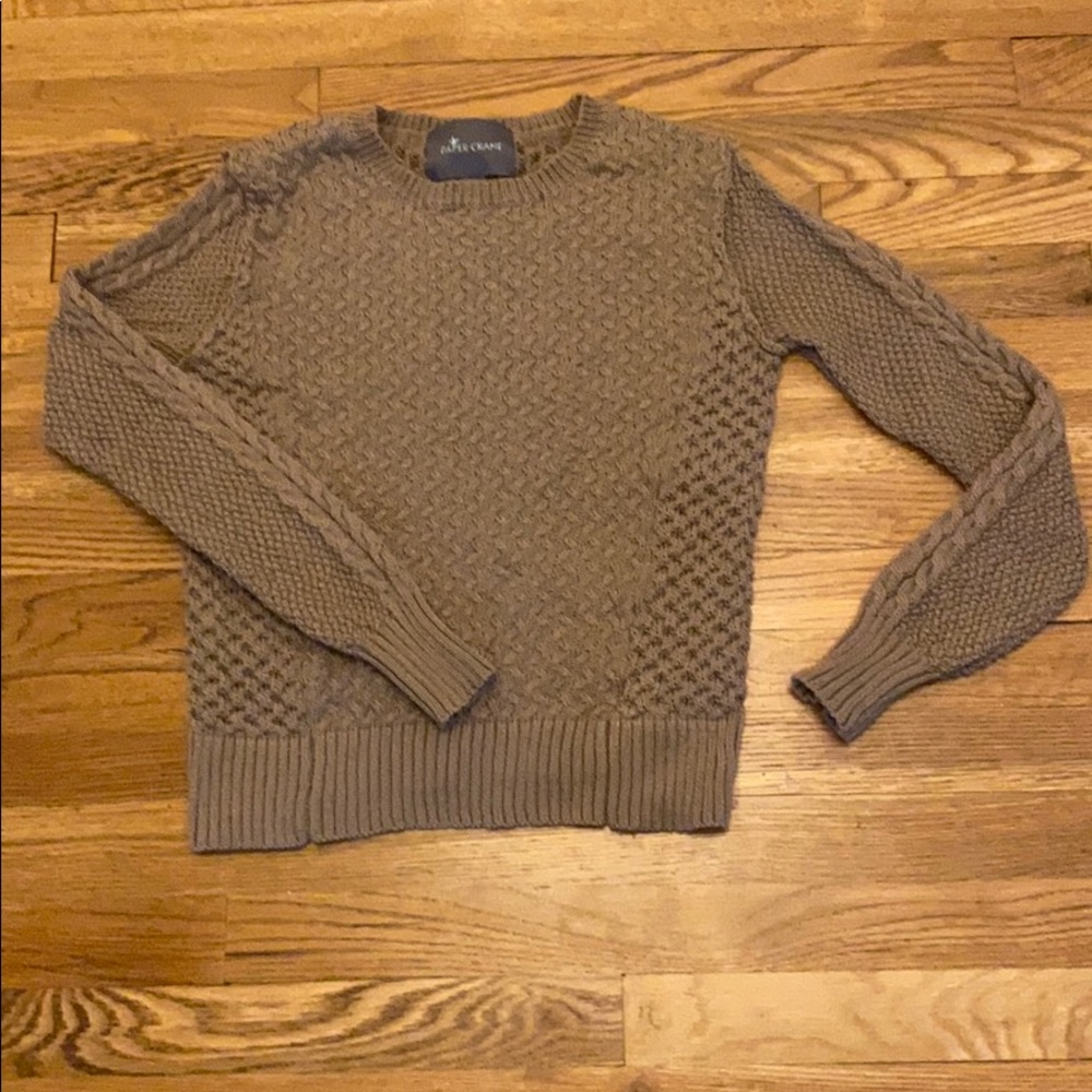 Paper crane cozy sweater